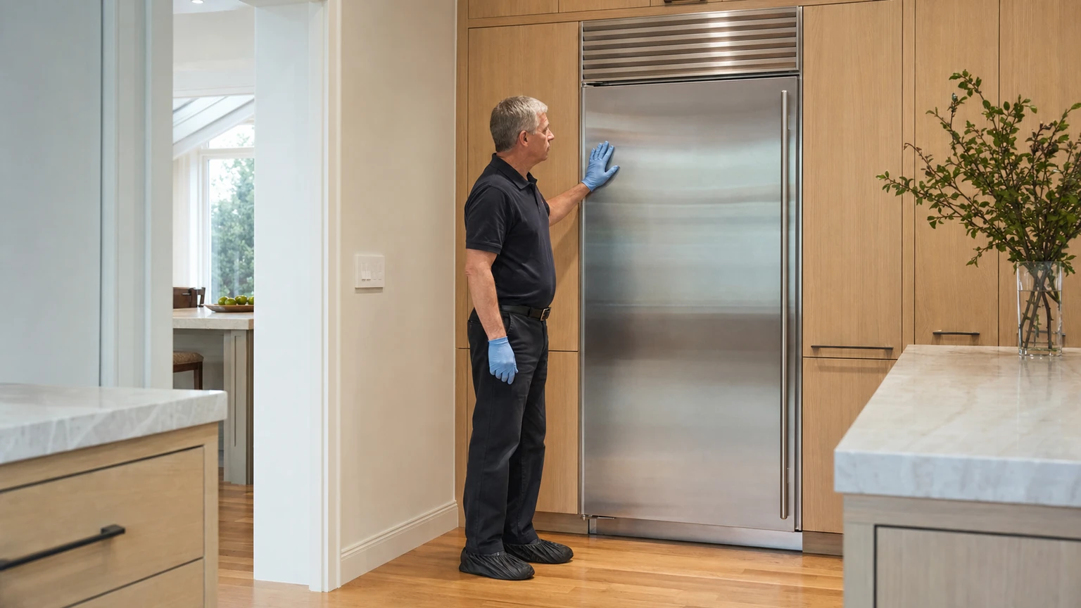 Luxury appliance service in Newton