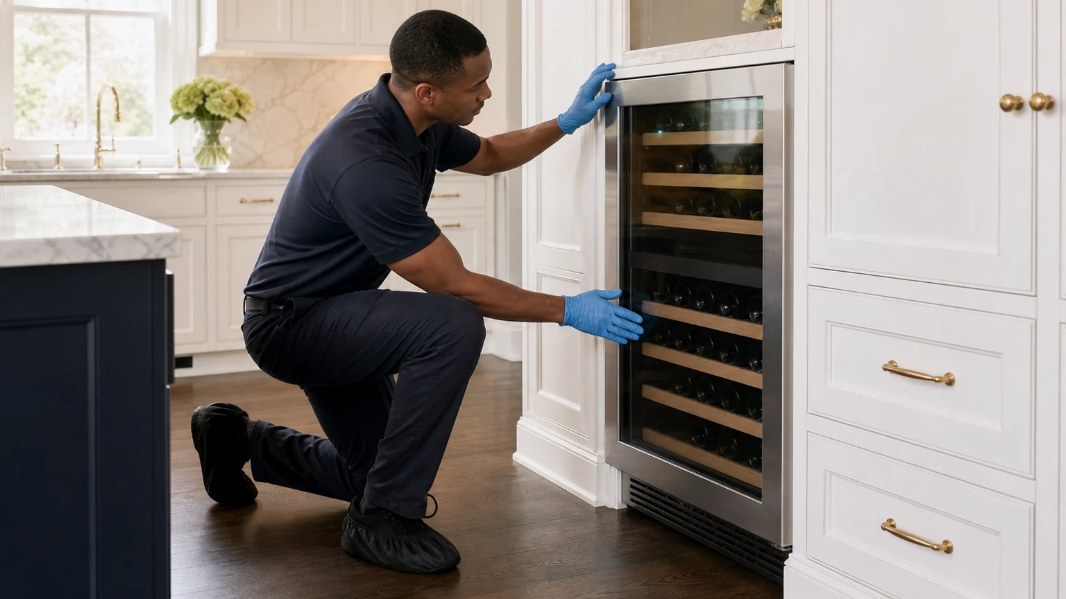 Built-in refrigerator diagnostic visit in Newton